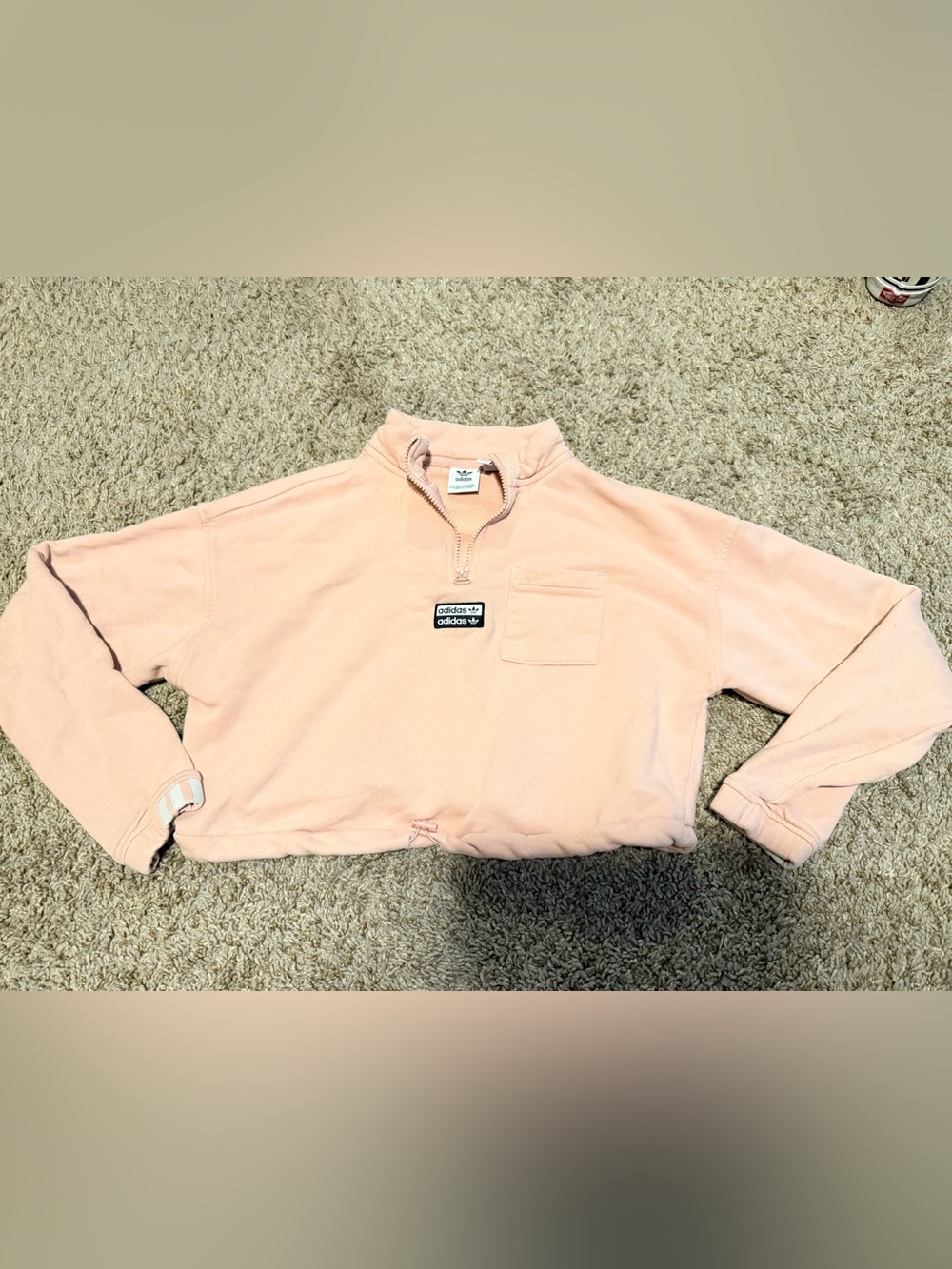 Adidas Cropped Sweatshirt